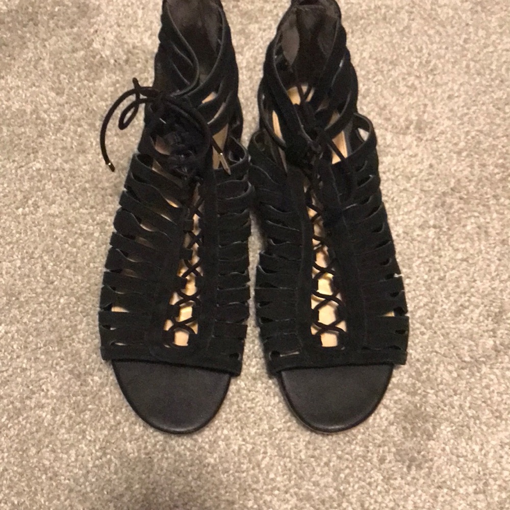 Sam Edelman “Daleece” Suede Gladiator Sandals